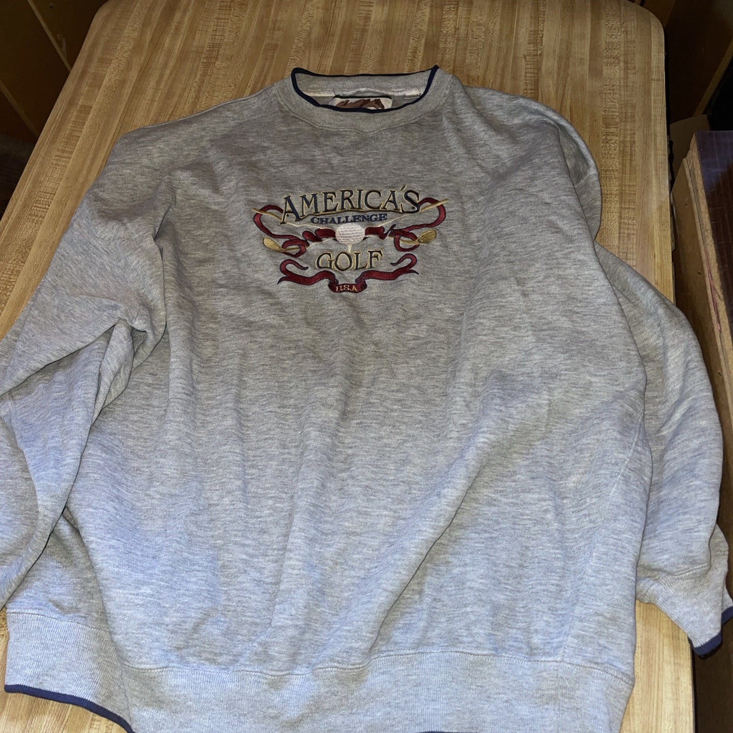 Red Cliff Trading Co America’s Challenge Golf USA Sweatshirt XXL 
