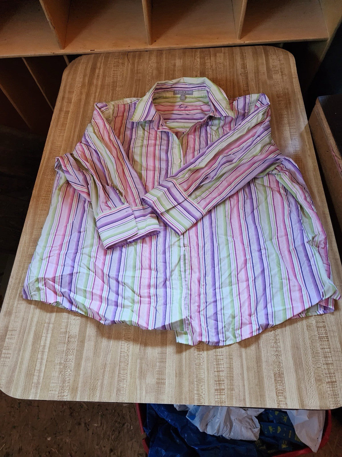Foxcroft Wrinkle Free Button Up 22W