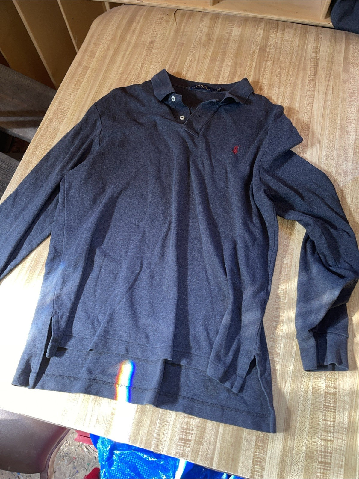polo ralph lauren long sleeve polo Large 
