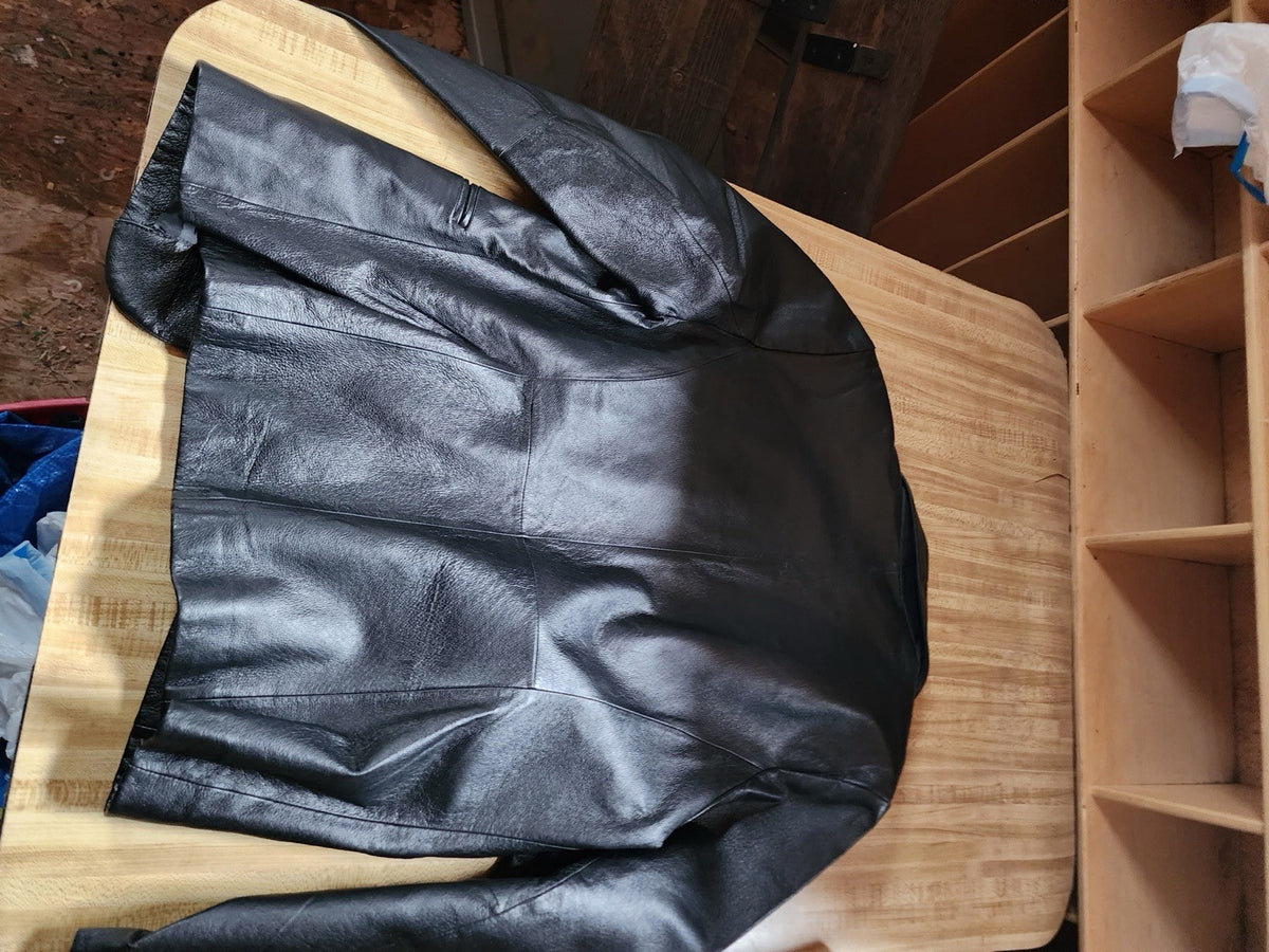 New York & Company Leather Suit Jacket XL