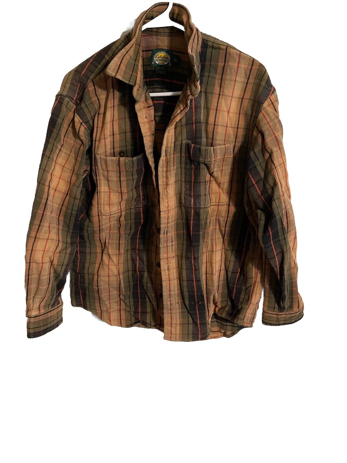 Cabelas Flannel Shacket Large 