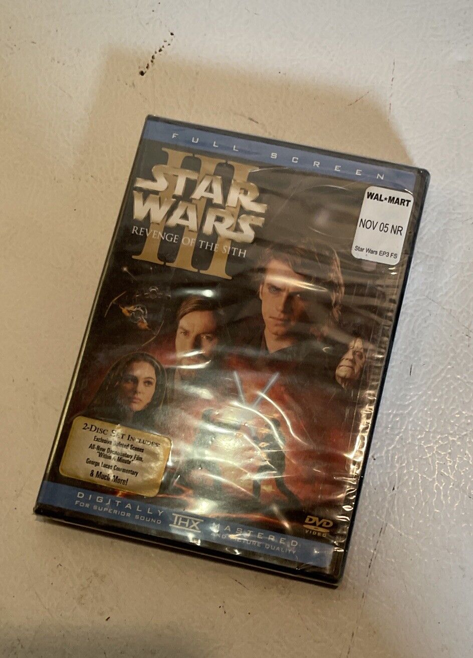 Star Wars Episode 3-Revenge of the Sith (DVD, 2005)