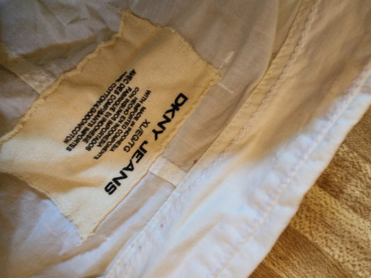 DKNY Jeans Button Up XL