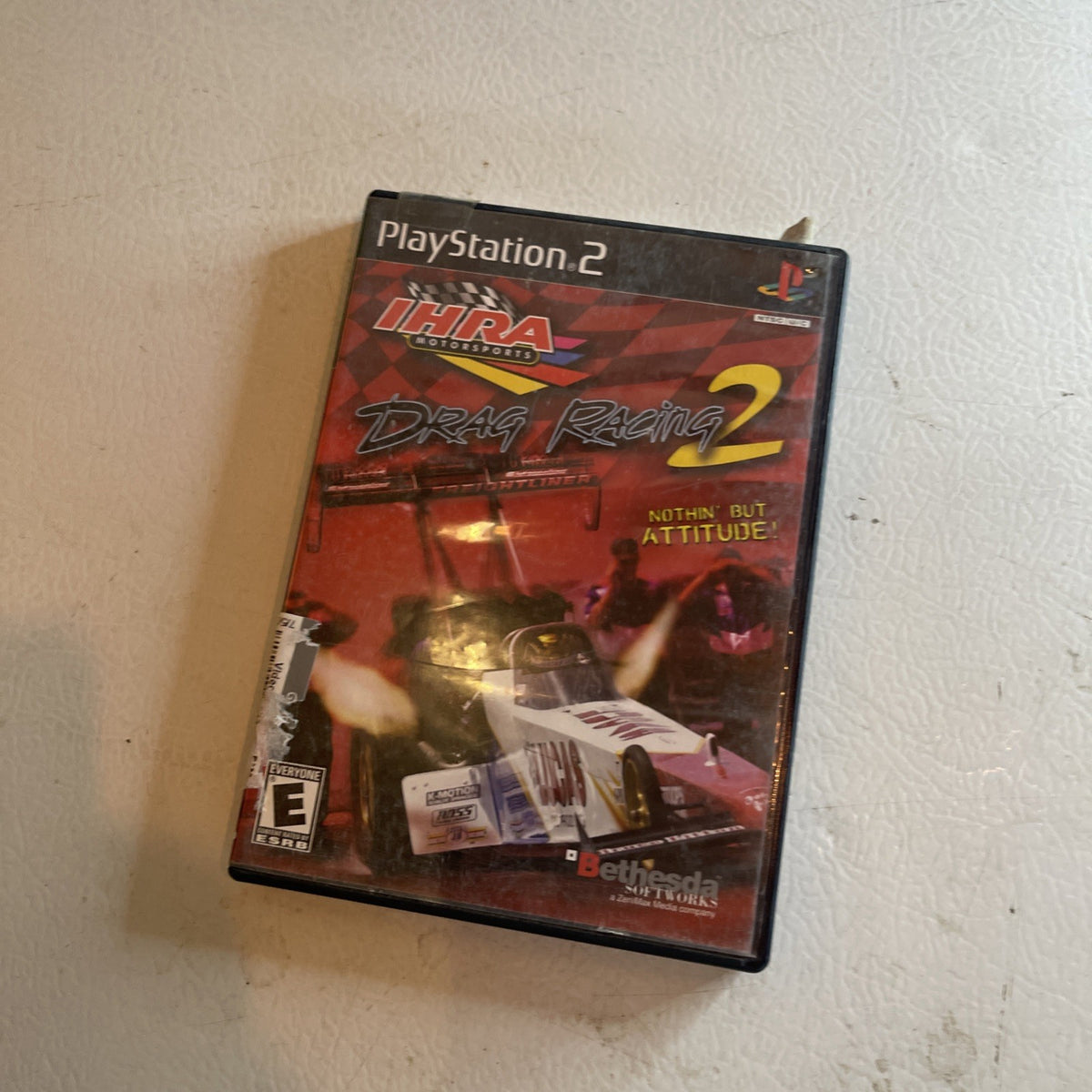 IHRA Motorsports Drag Racing 2 (Sony PlayStation 2, 2002) No Manual
