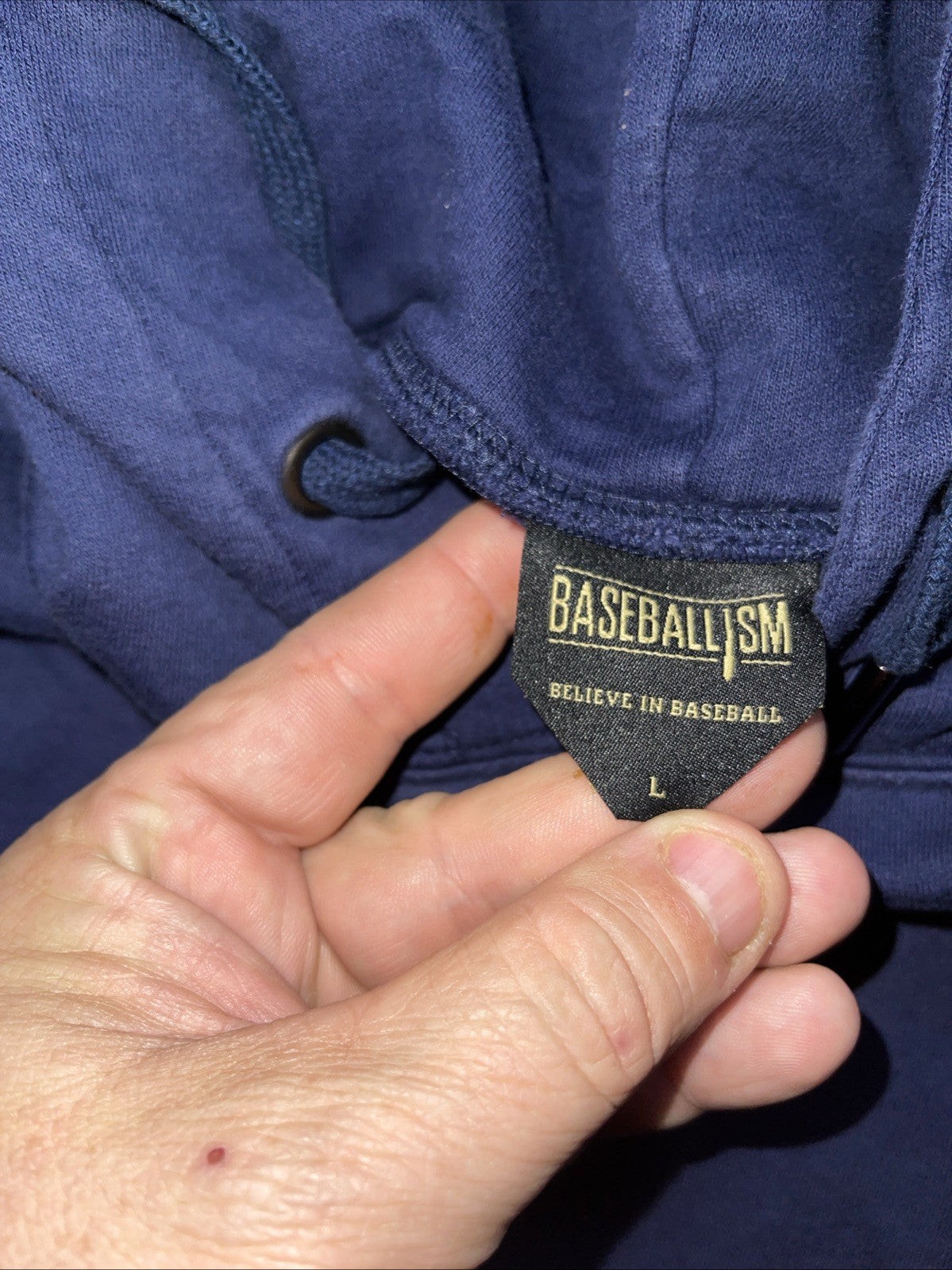 Baseballism Hoodie Large 