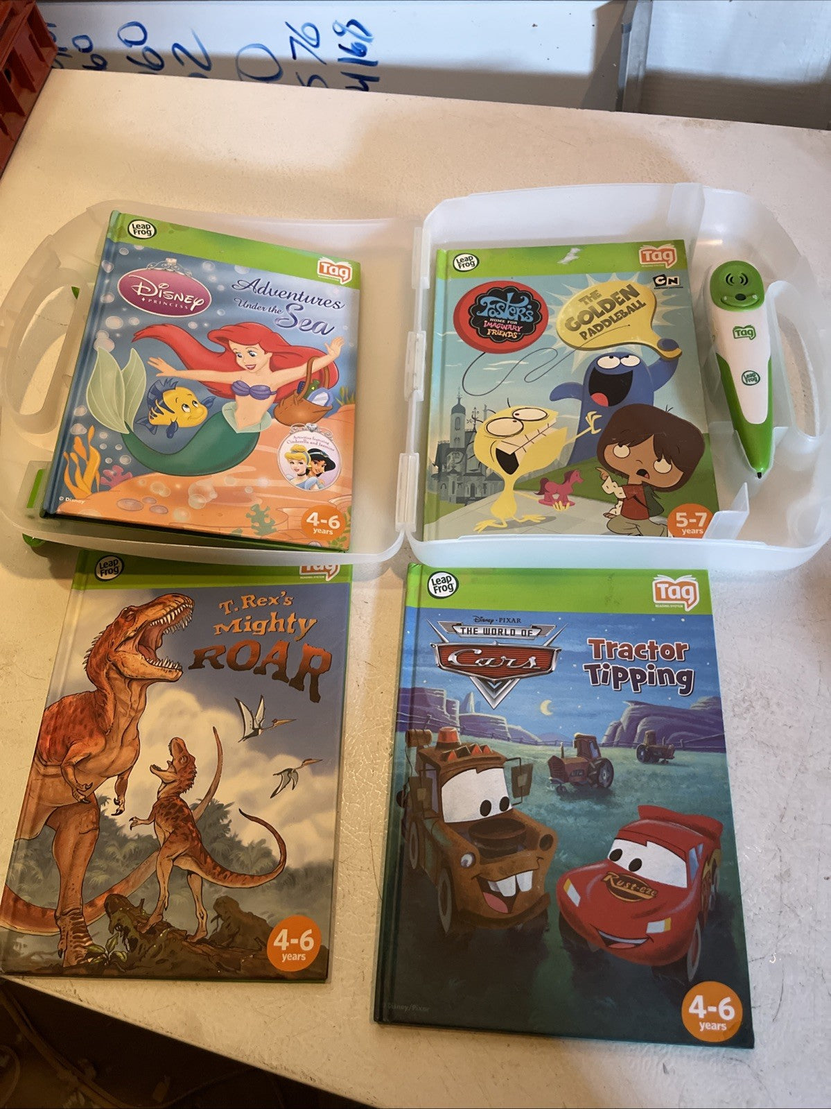 Leapfrog Tag Books And Pen