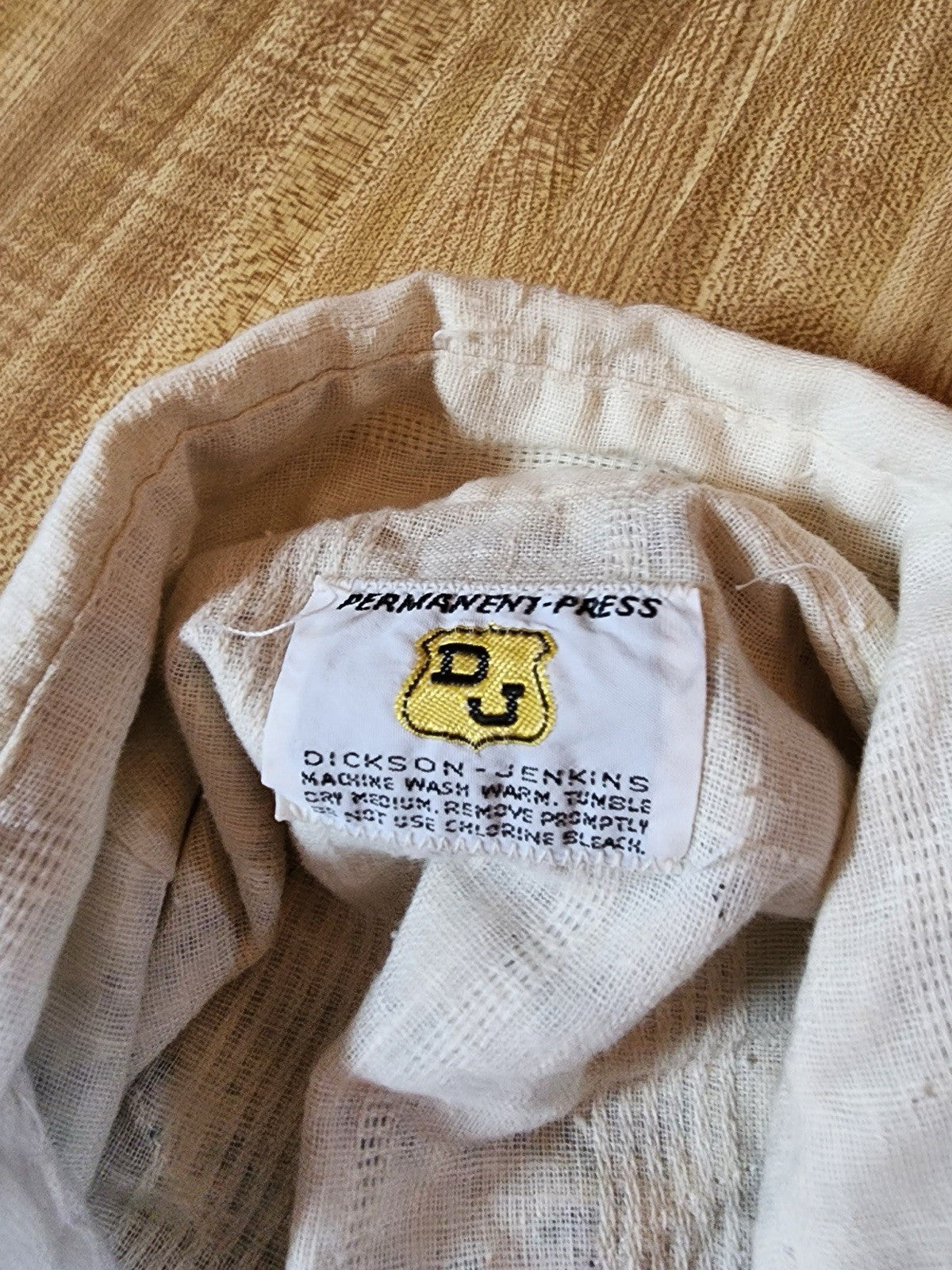 Vintage Dickson Jenkins Pearl Snap 