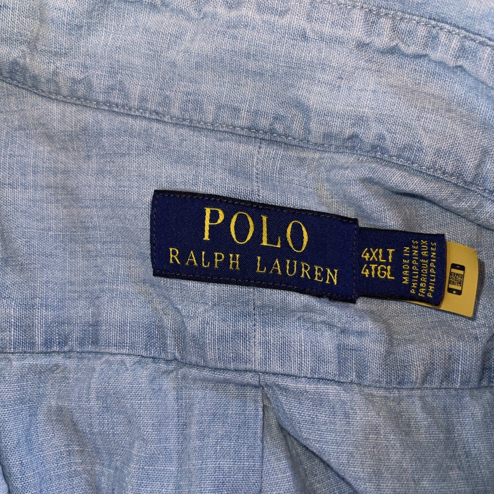 Polo Ralph Lauren Button Down 4XLT Flesh Pony