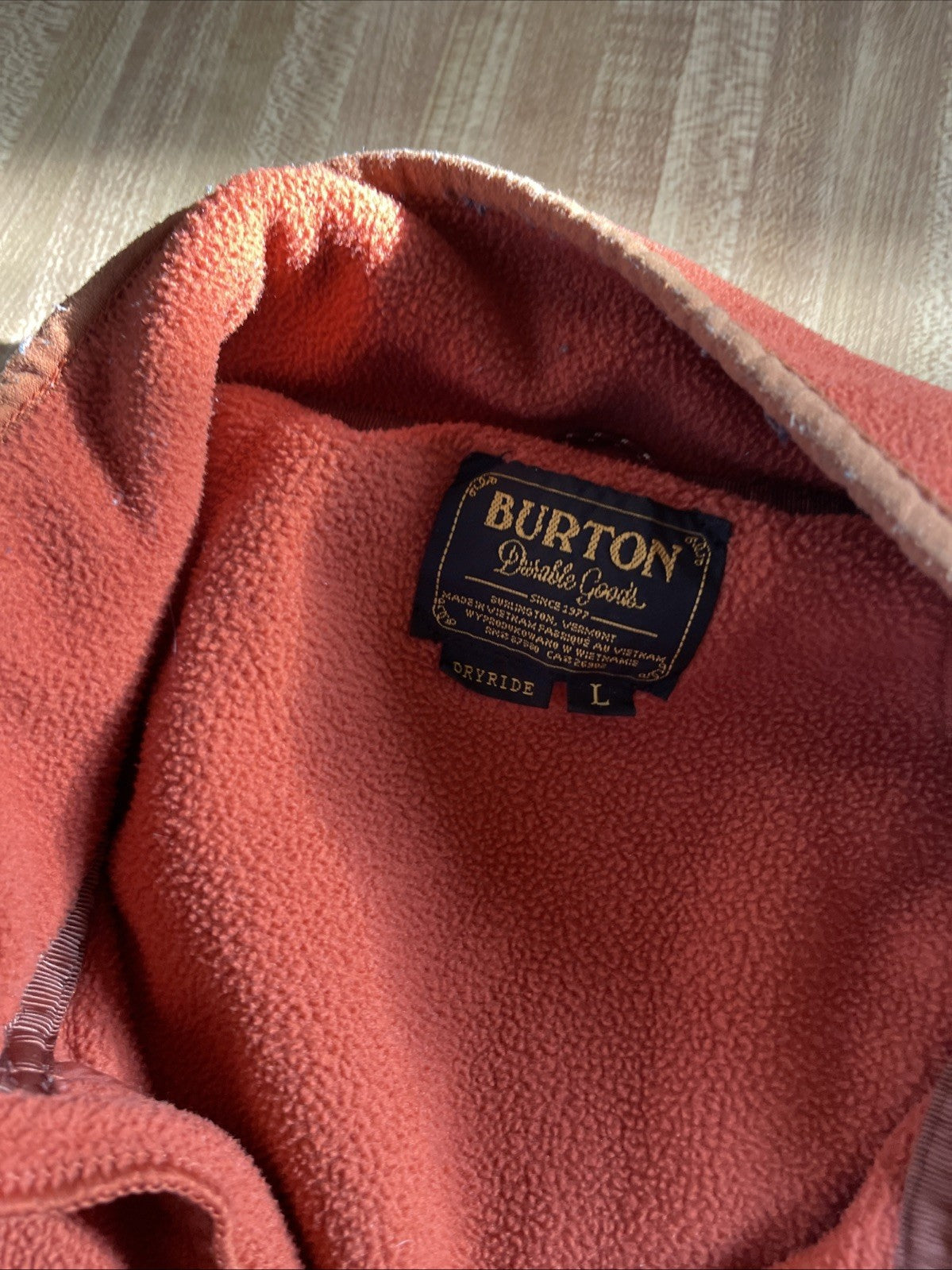 Burton Full Zip Large 