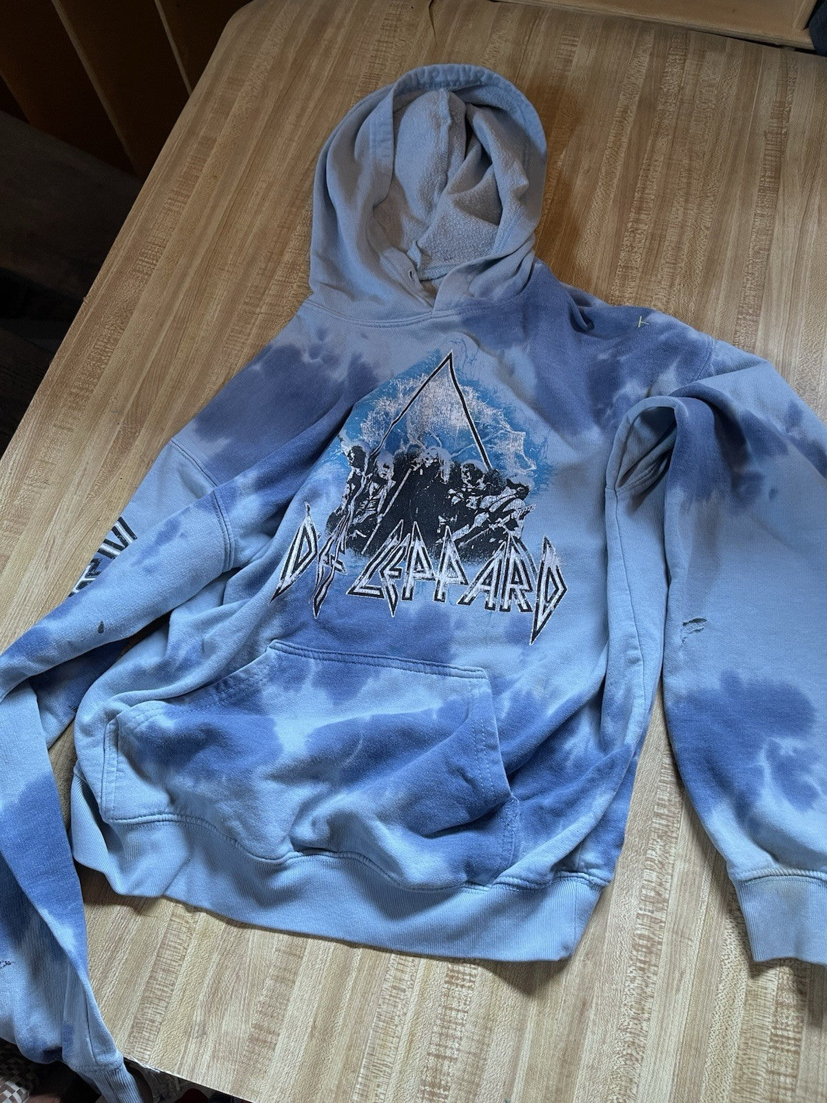 Def Leppaard Hoodie Small 