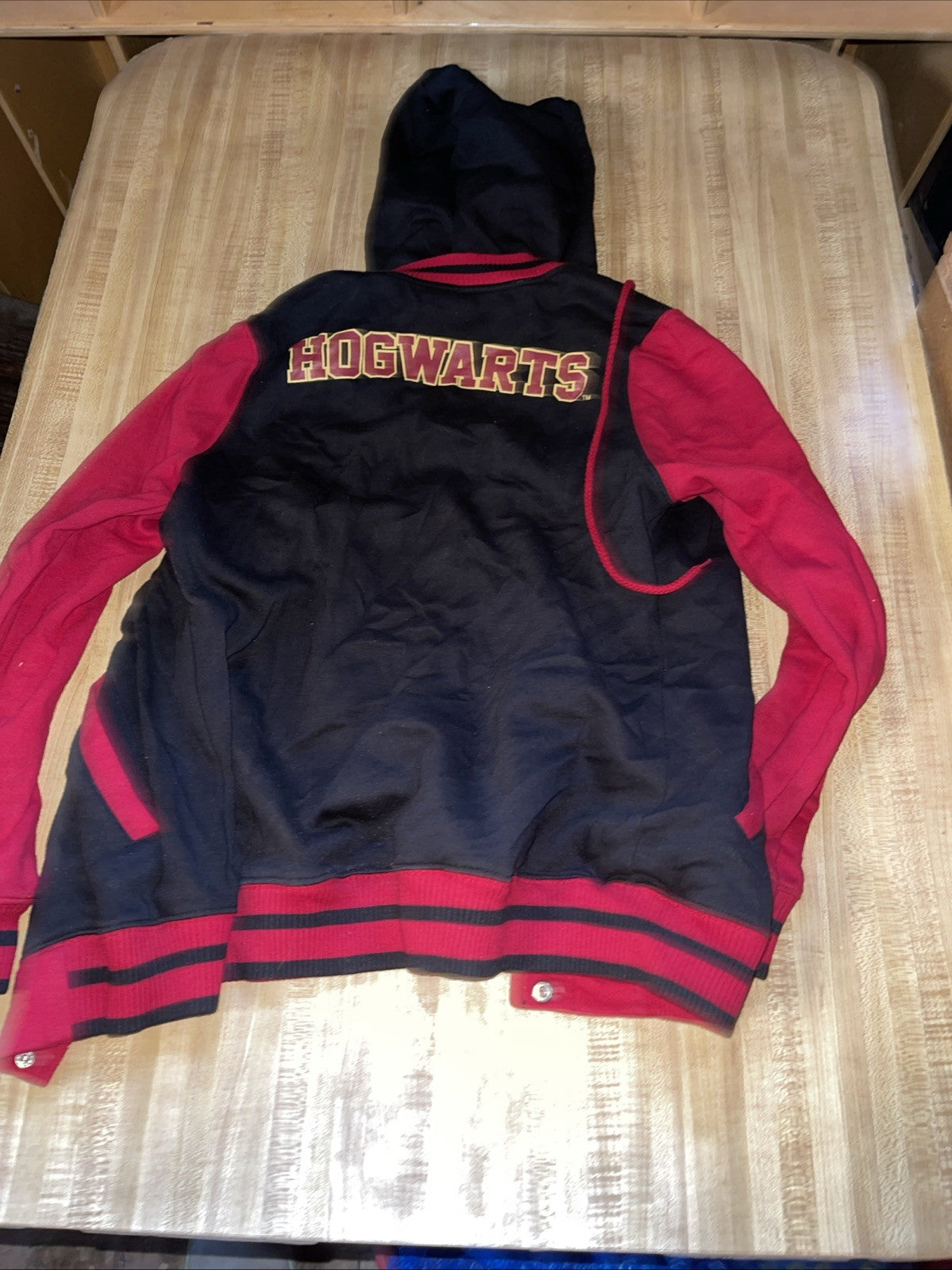 Harry Potter Varsity Jacket Style Hoodie Medium