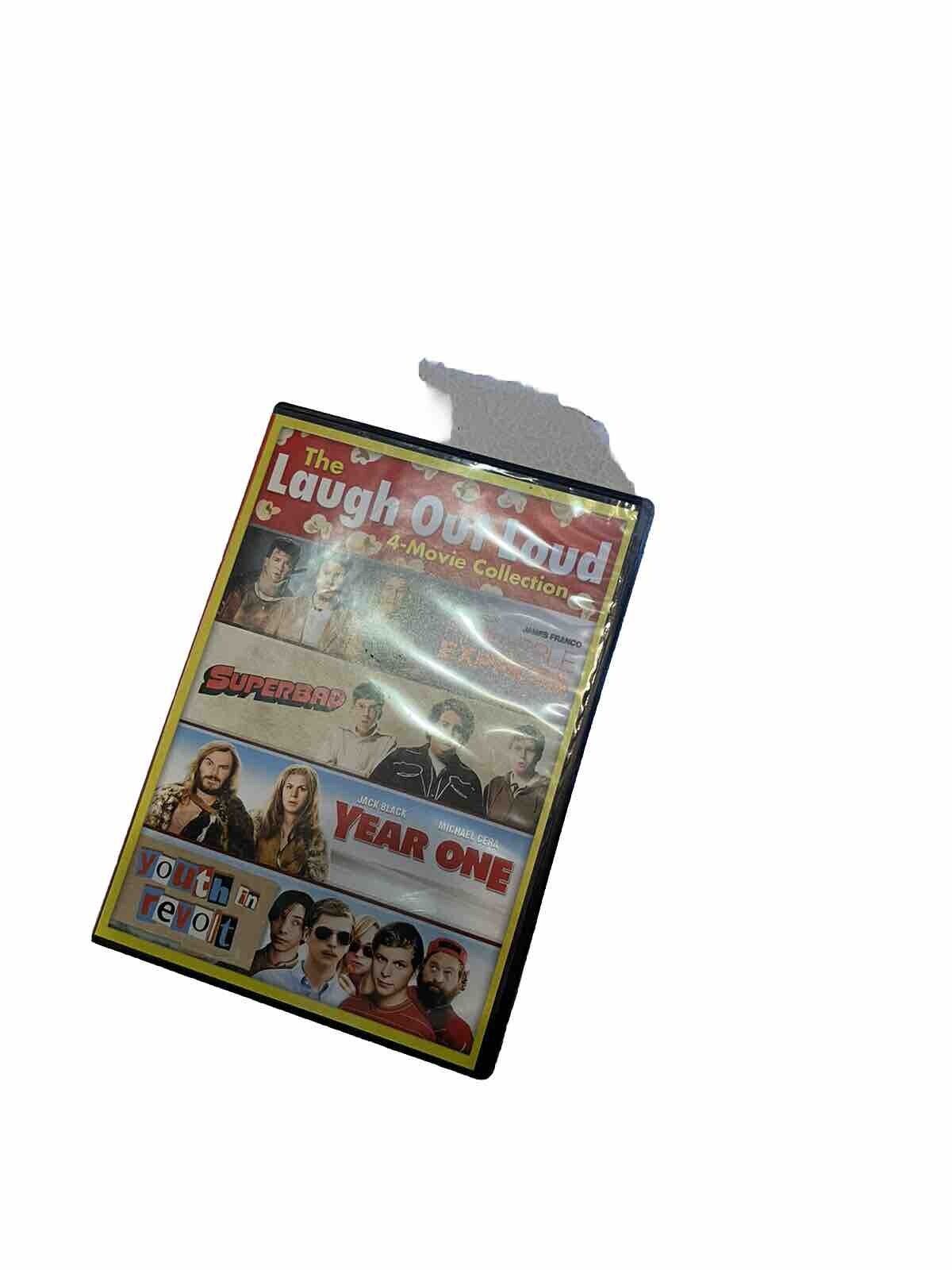 The Laugh Out Loud 4-Movie Collection (DVD, 2014, 4-Disk Set)