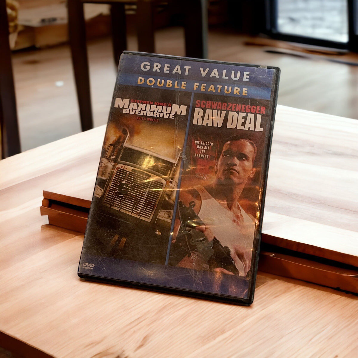 Maximum Overdrive & Raw Deal [DVD 2010] Arnold Schwarzenegger AC/DC Stephen King