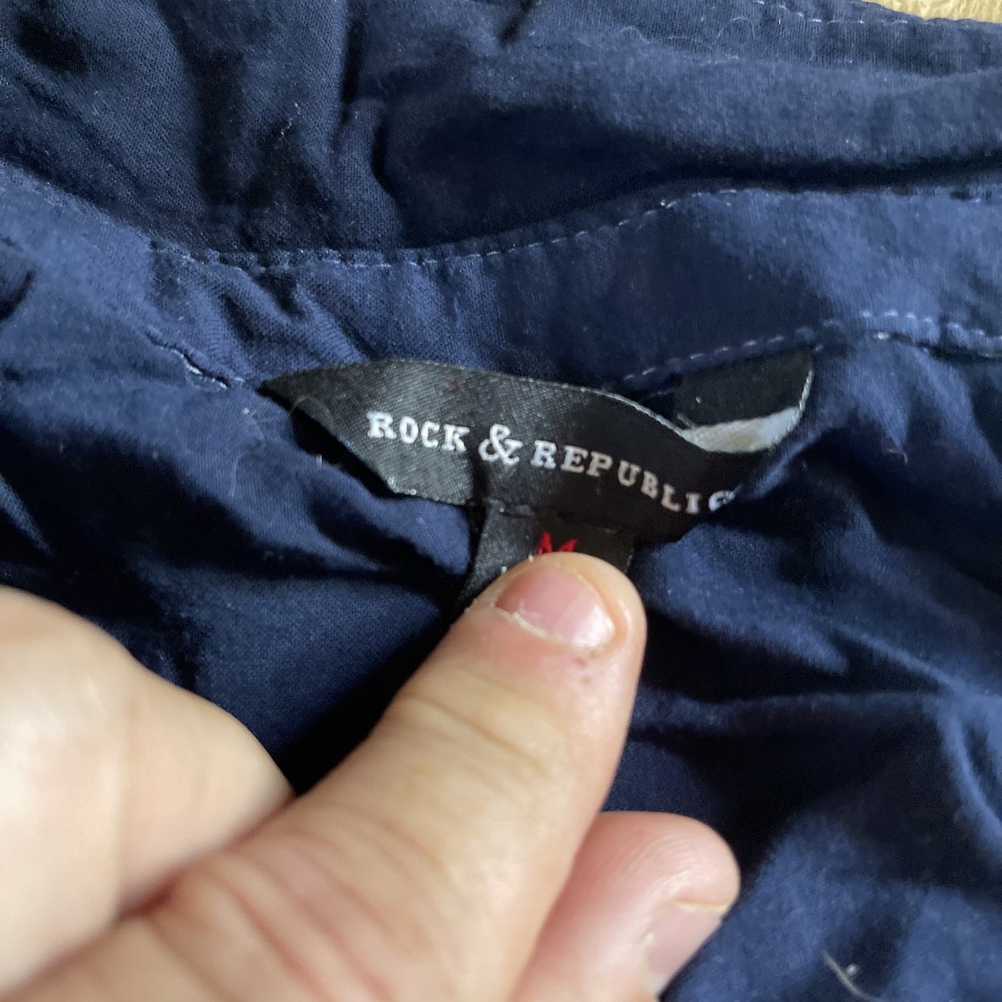 Rock & Republic Top Medium Button Up 