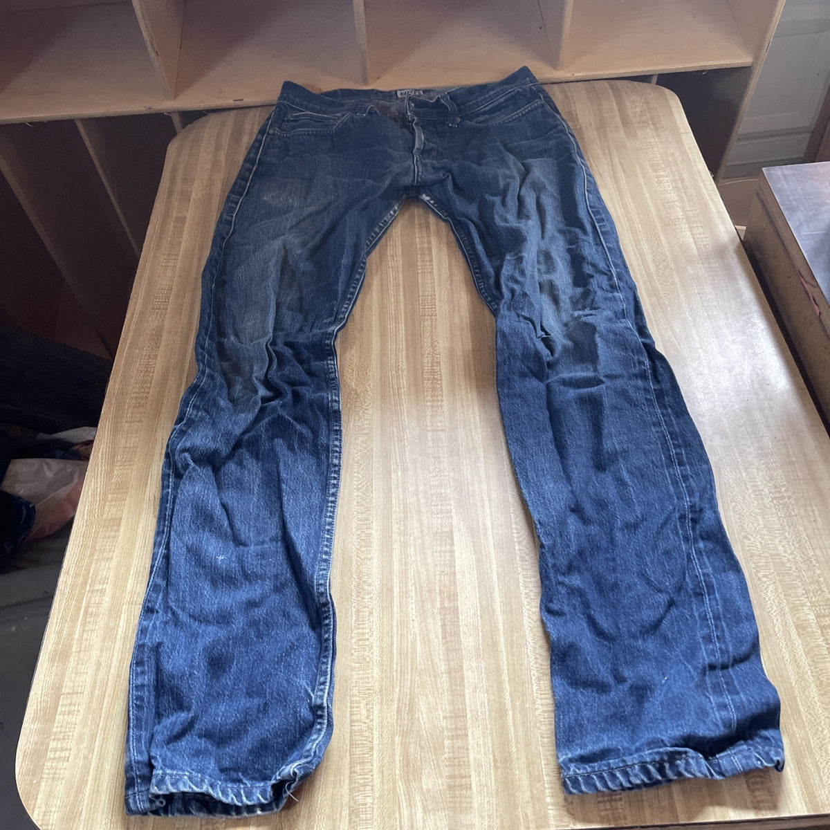 Naked & Famous Weird Guy Indigo Selvedge Jeans 30x30