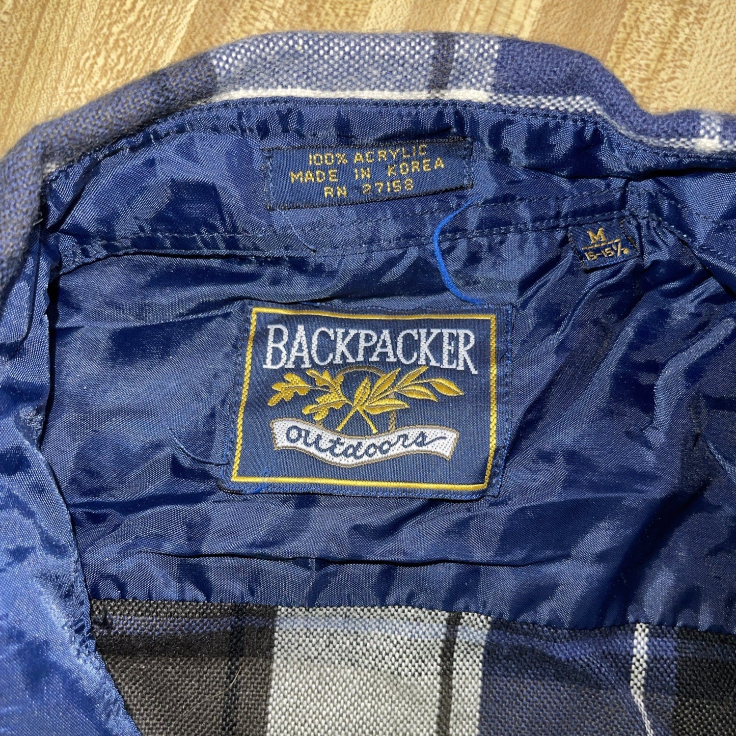 backpacker outdoors flannel Medium 
