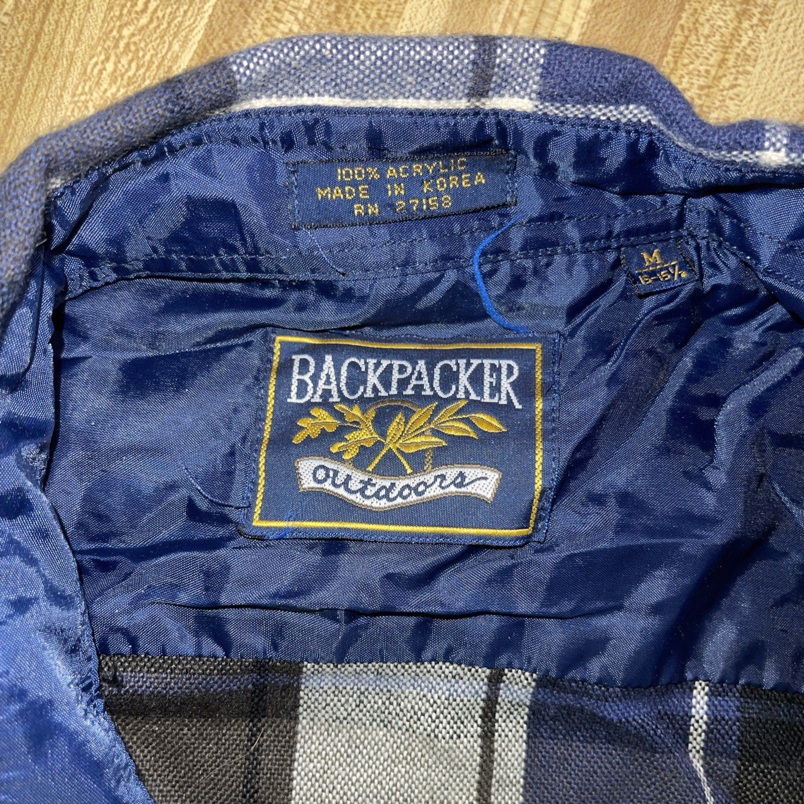 backpacker outdoors flannel Medium 