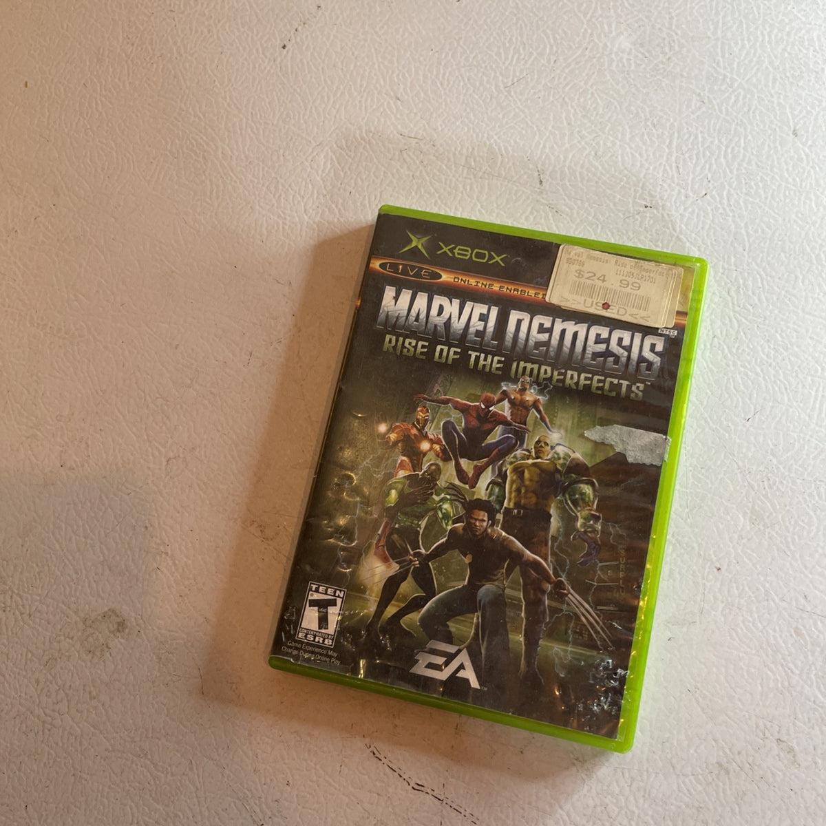 Marvel Nemesis: Rise of the Imperfects (Microsoft Xbox, 2005)