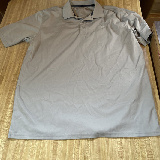 ariat tek heat series polo large