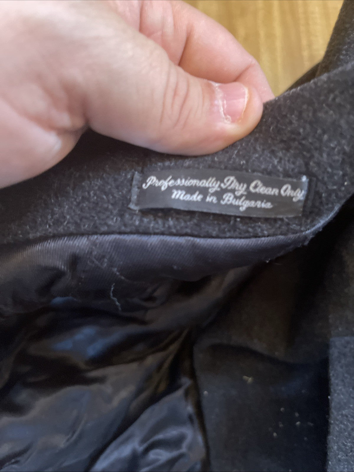 Baracuta Wool And Cashmere Overcoat Medium 