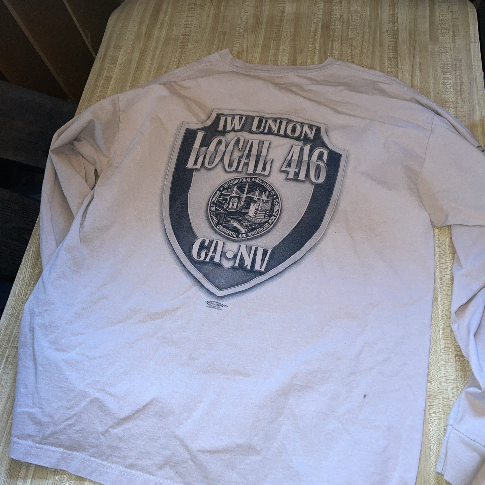 Vintage Union Made Long Sleeve T Shirt 2XL 