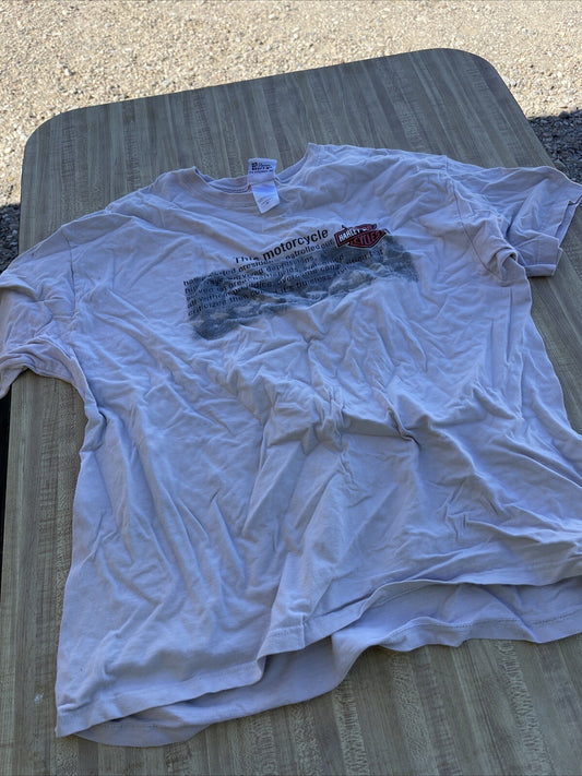 Harley Davidson T Shirt XL