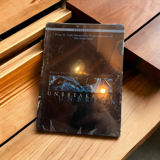 Unbreakable DVD 2 Disc Set Bruce Willis Samuel L Jackson • M. Night Shyamalan