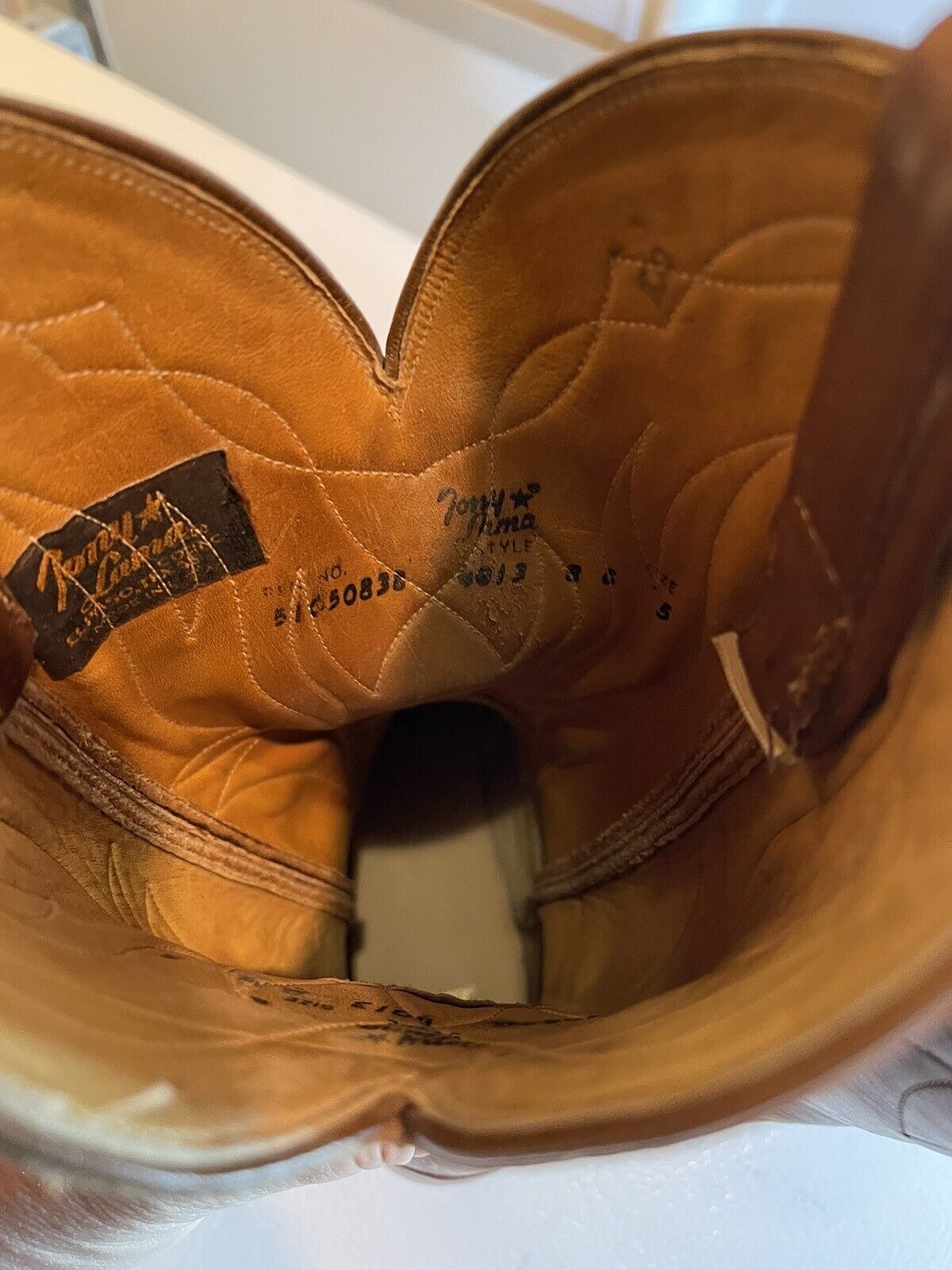 Tony Lama 4013 8B Tufgum Soles