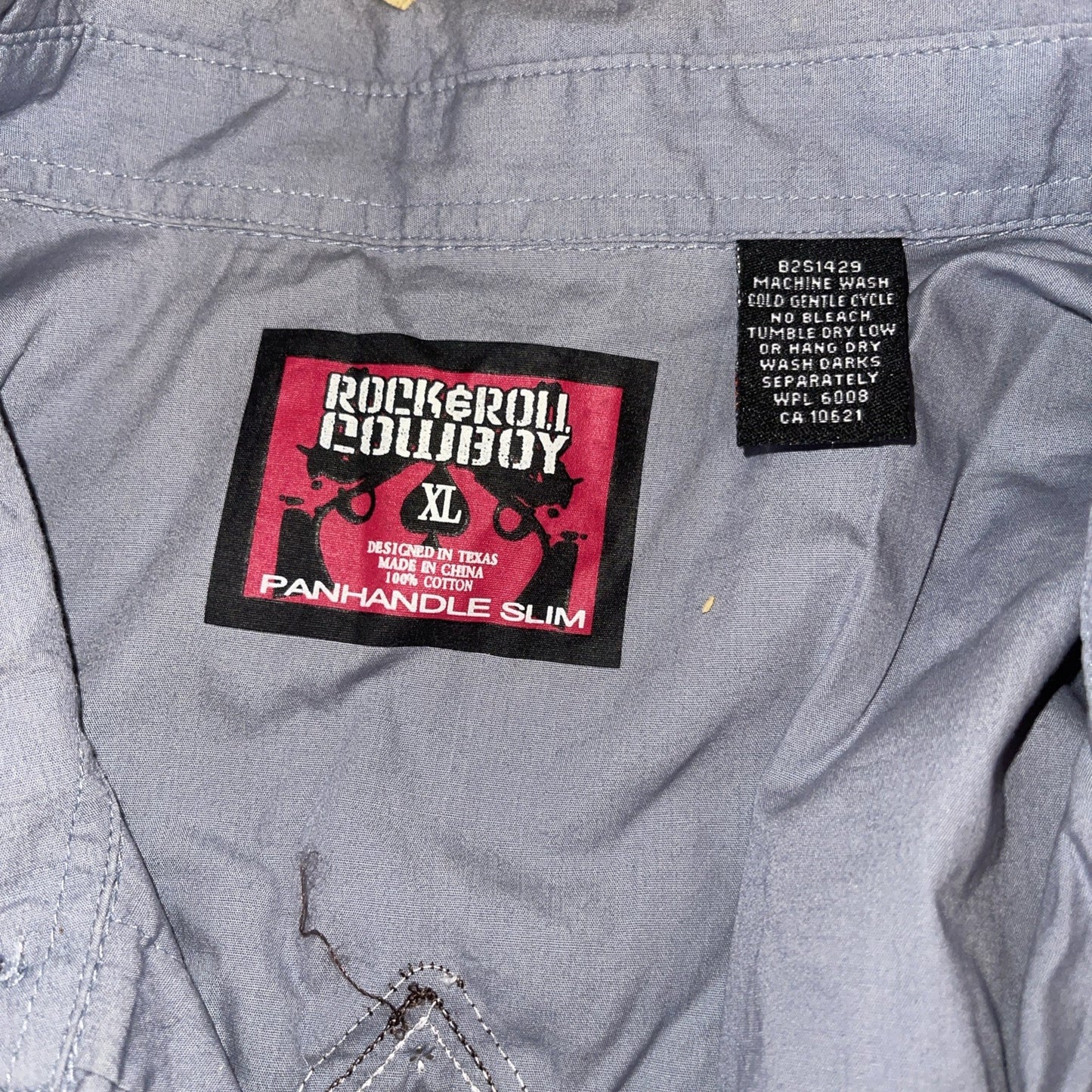 Rock & Roll Cowboy Shirt XL