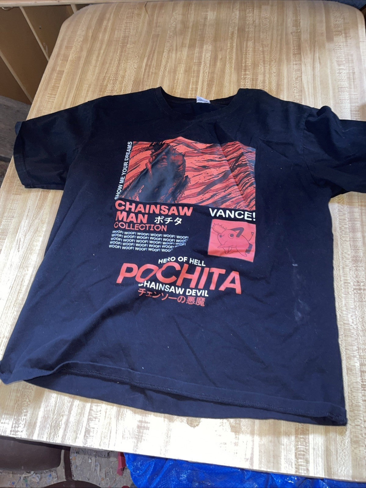 Chainsaw Man T Shirt 2XL 