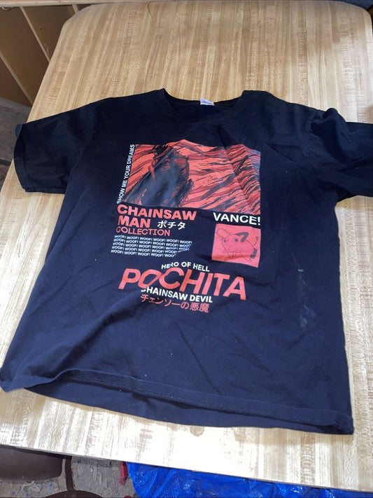 Chainsaw Man T Shirt 2XL 