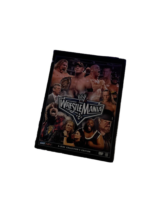 WWE Wrestlemania 22 2006 - 3-DVD Set Complete With Insert