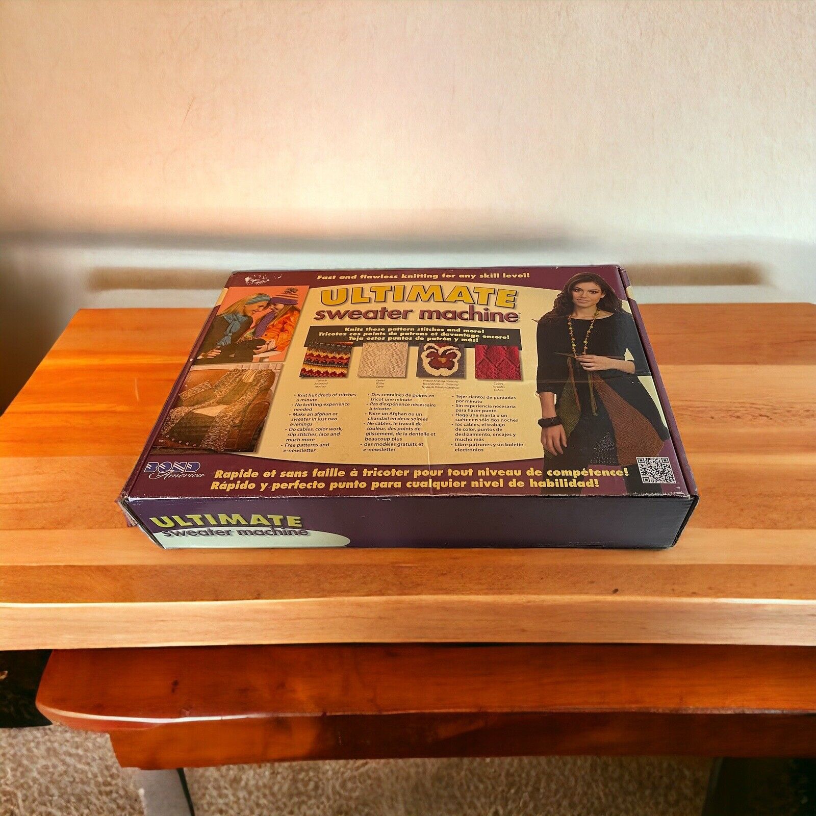 Bond Ultimate Sweater Machine-Deluxe Model Knitting Machine-USA-