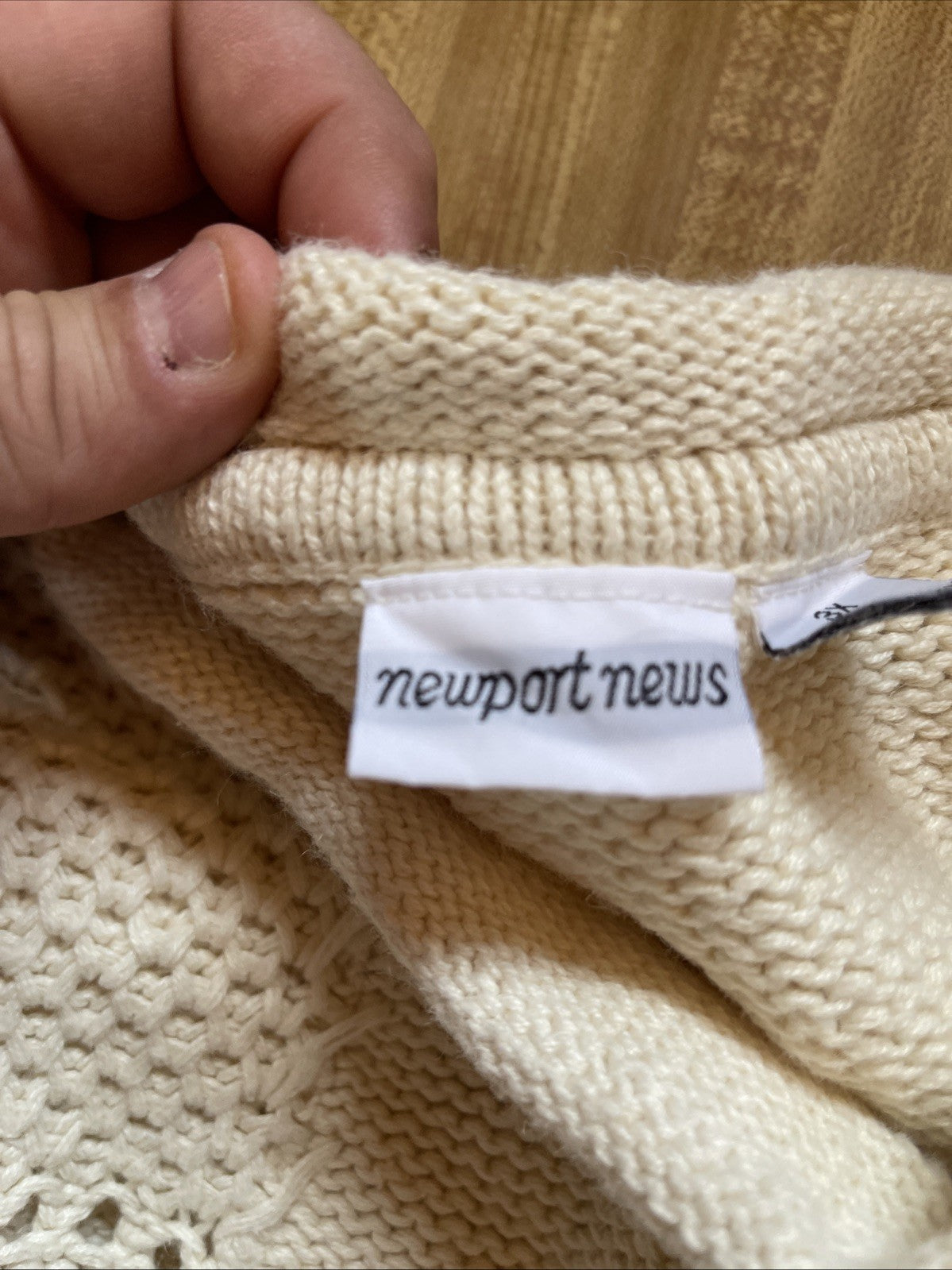 Vintage Newport News Sweater 3X