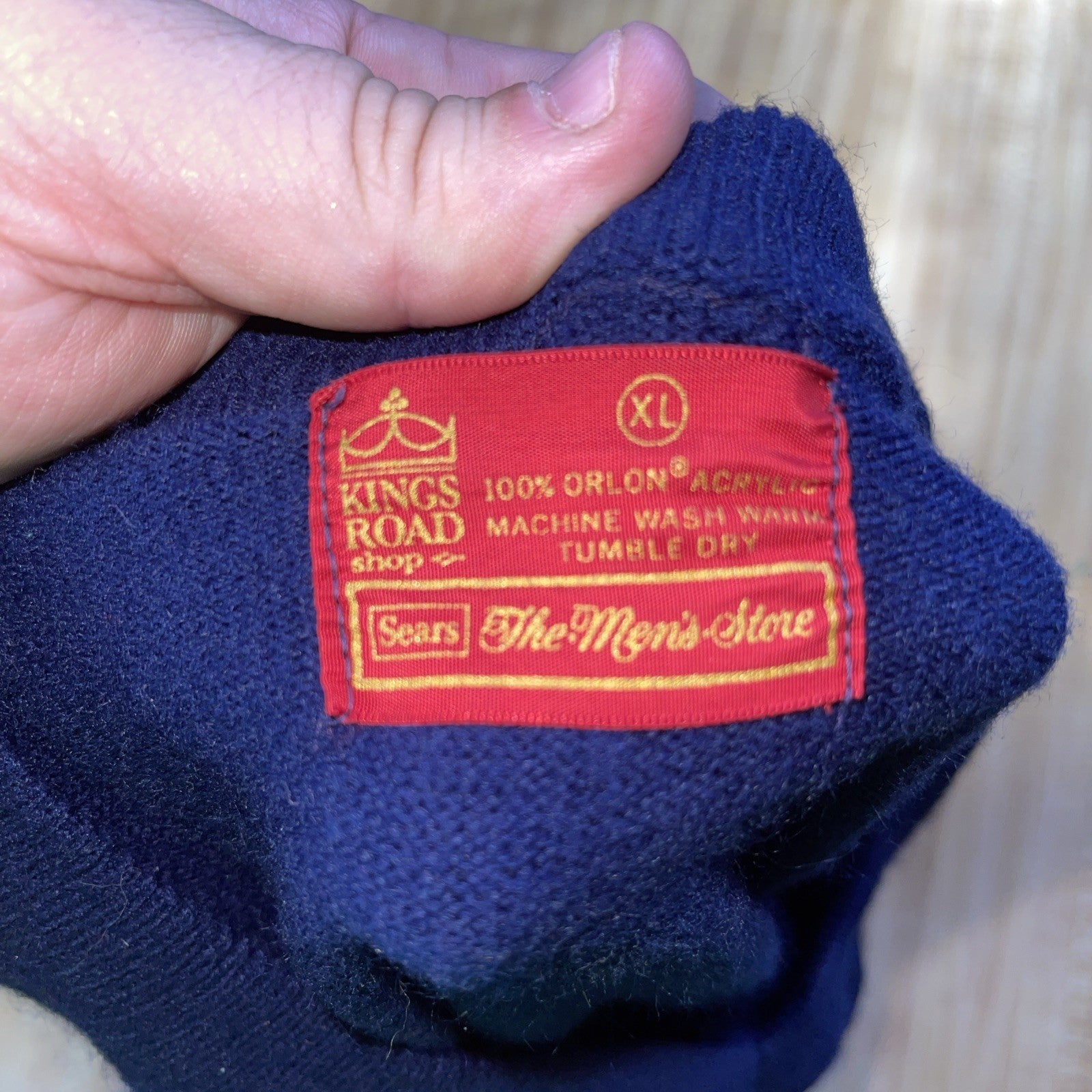 Vintage Sears Kings Road Sweater XL