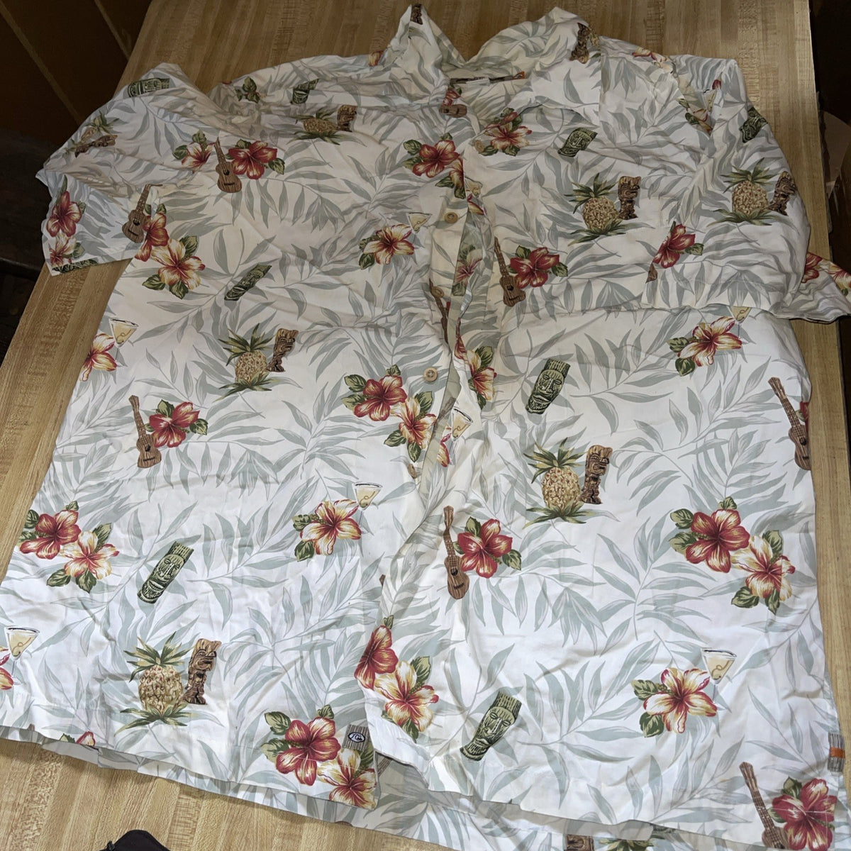 Quiksilver Edition Hawaiian Shirt XXL 