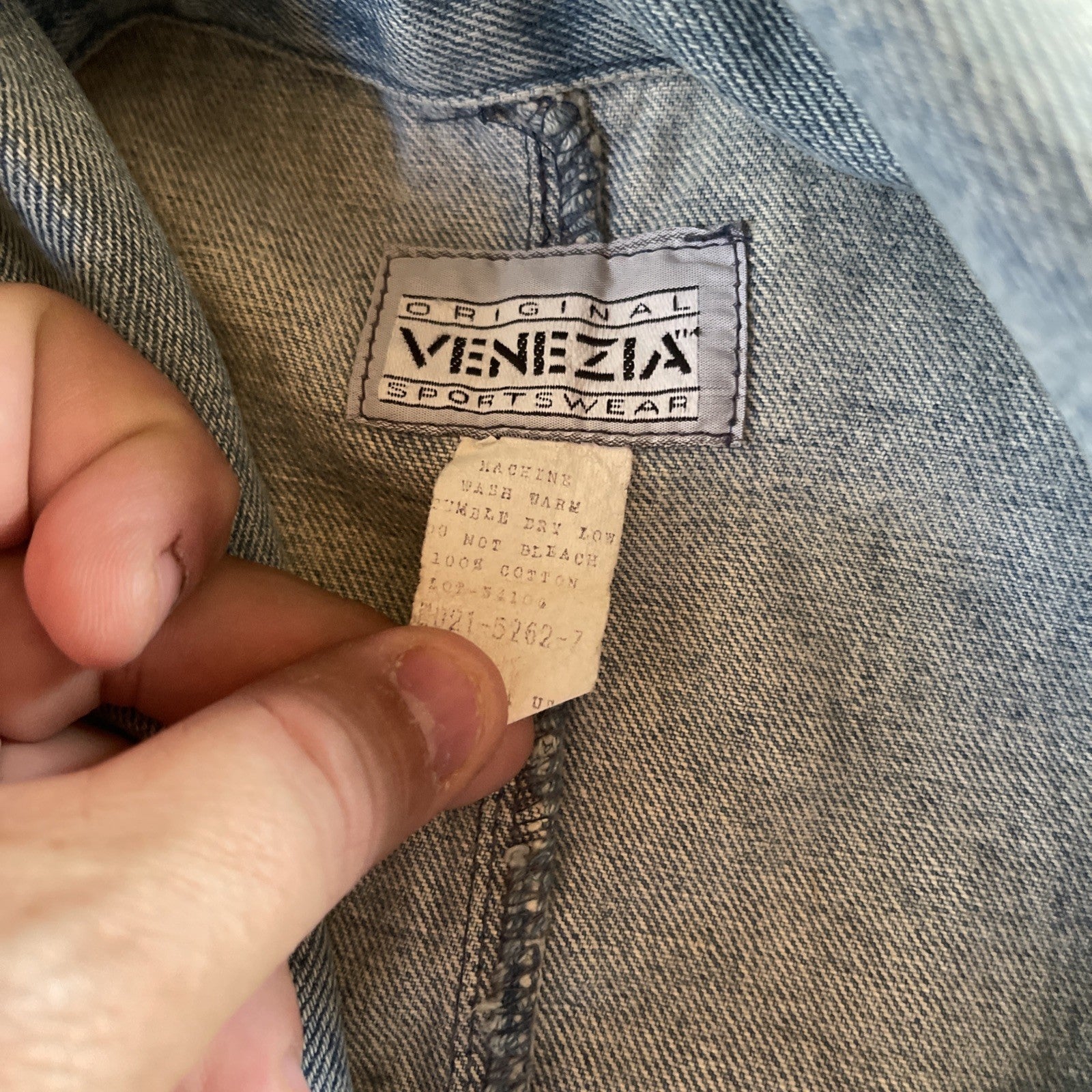 Vintage Venezia Denim Jacket 1X