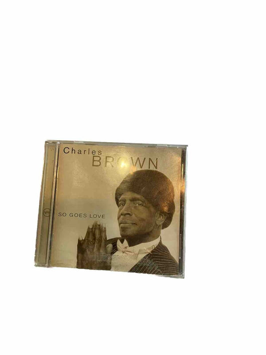 So Goes Love- Charles Brown (CD, 1998, Verve) Near Mint