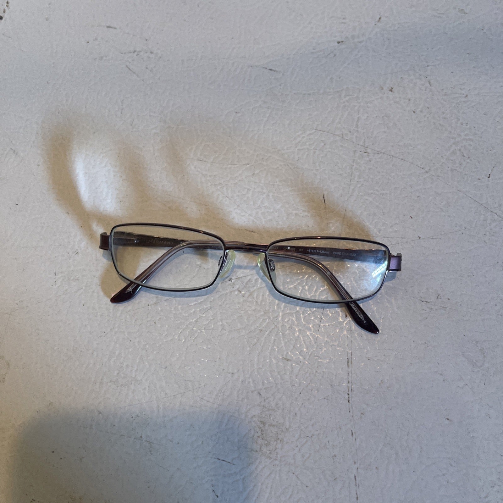 charmant eyeglass frames Pure Titanium 