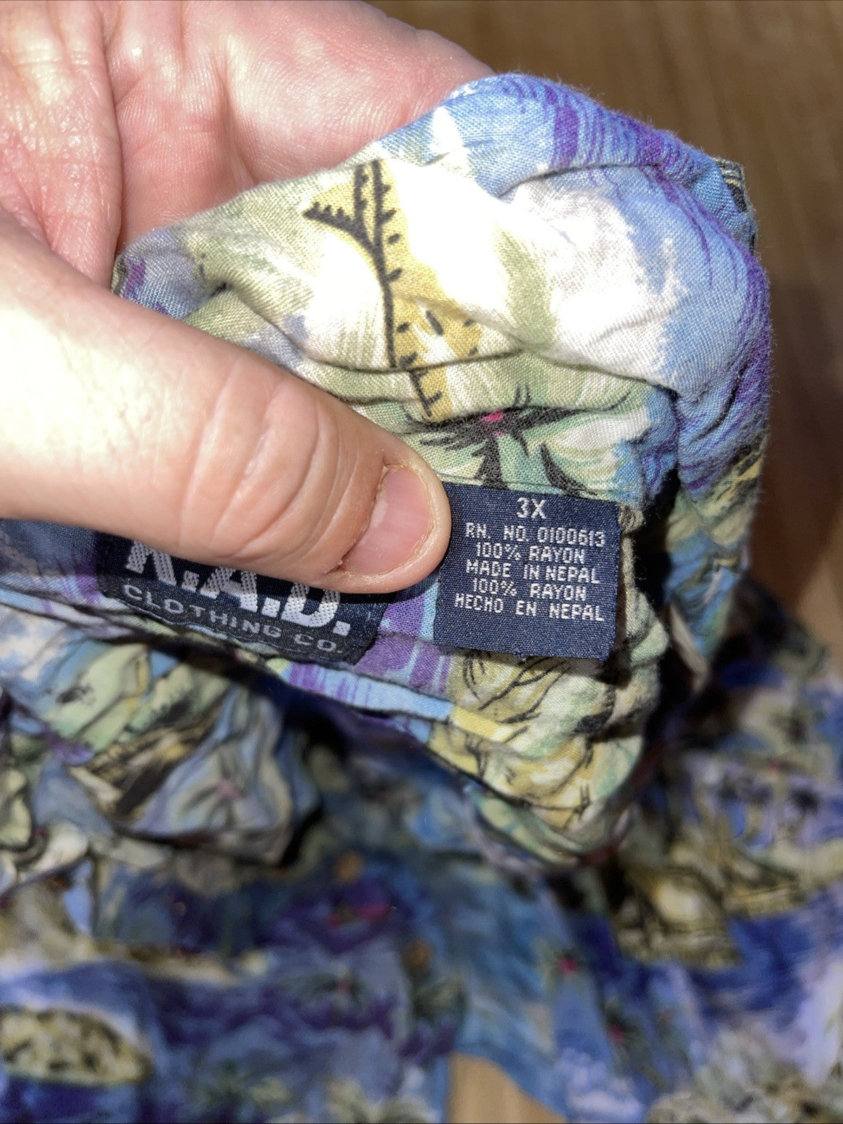 KAD Clothing Hawaiian Shirt 3X