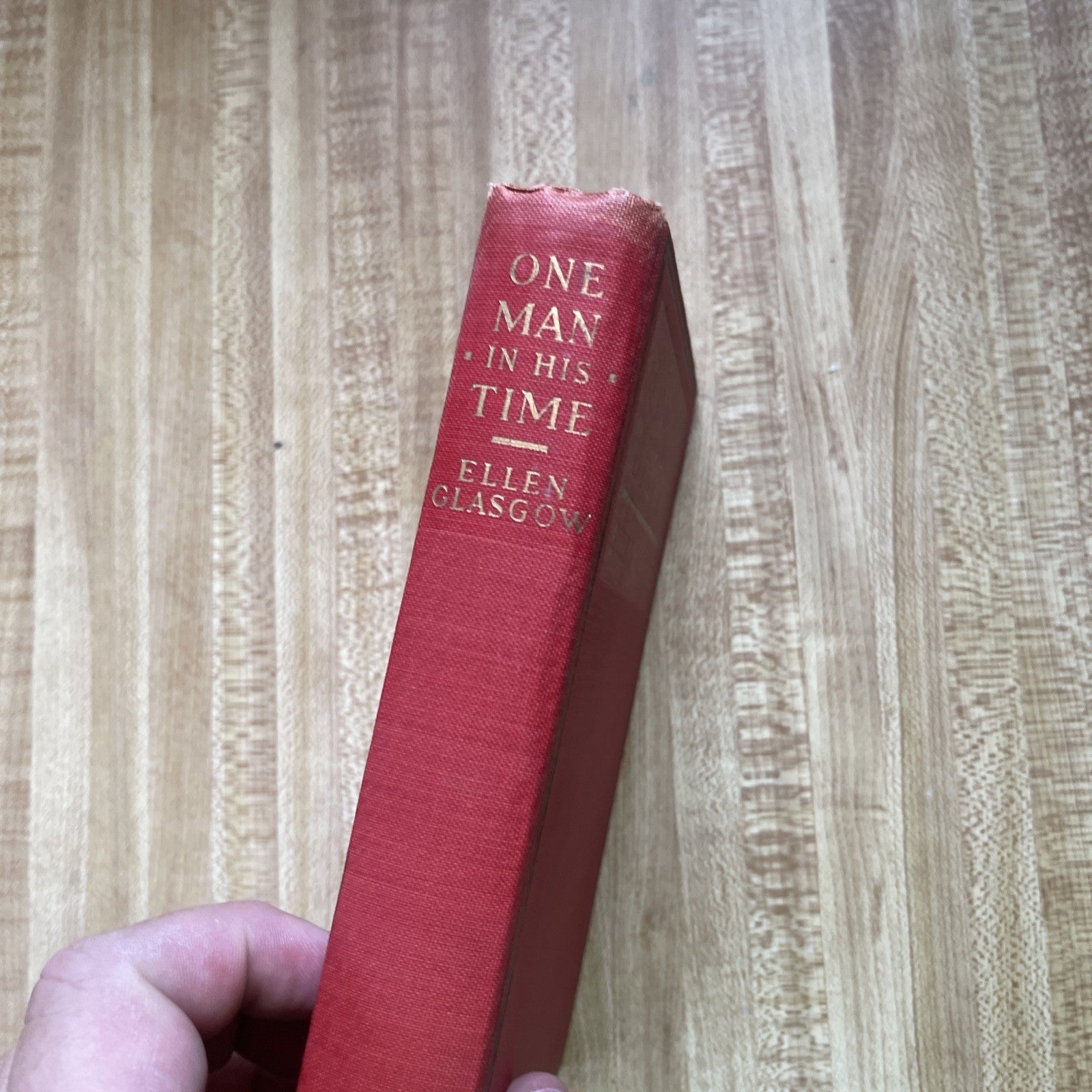 One Man In His Time Hardcover First Edition 