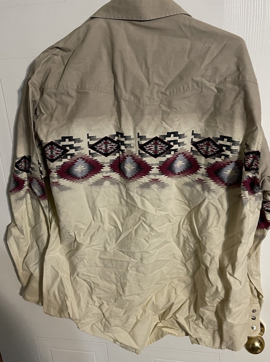Wrangler Aztec Southwestern Brushpopper Large
