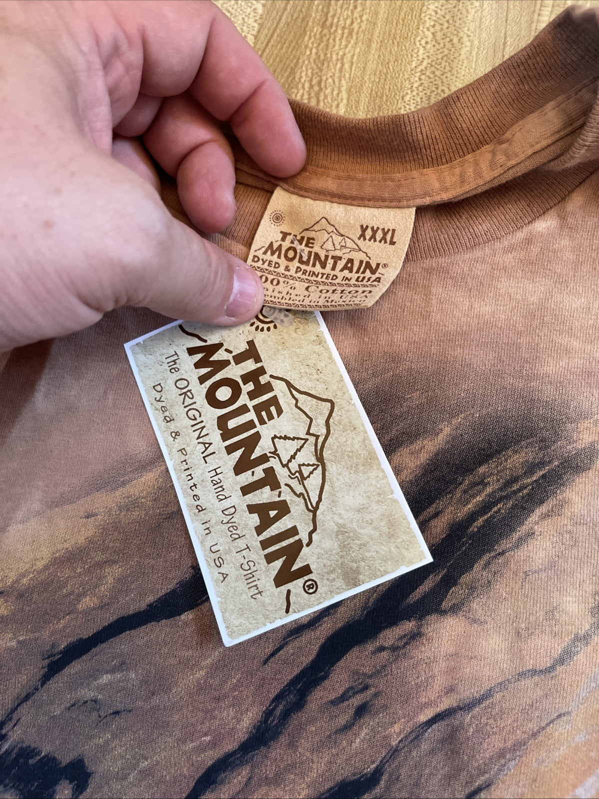 Deadstock Vintage The Mountain Long Sleeve T Shirt 3XL 