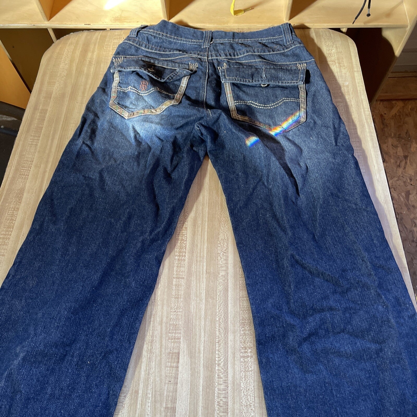 Southpole Jeans 32x29 Y2K Hiphop Streetwear Flap Pocket