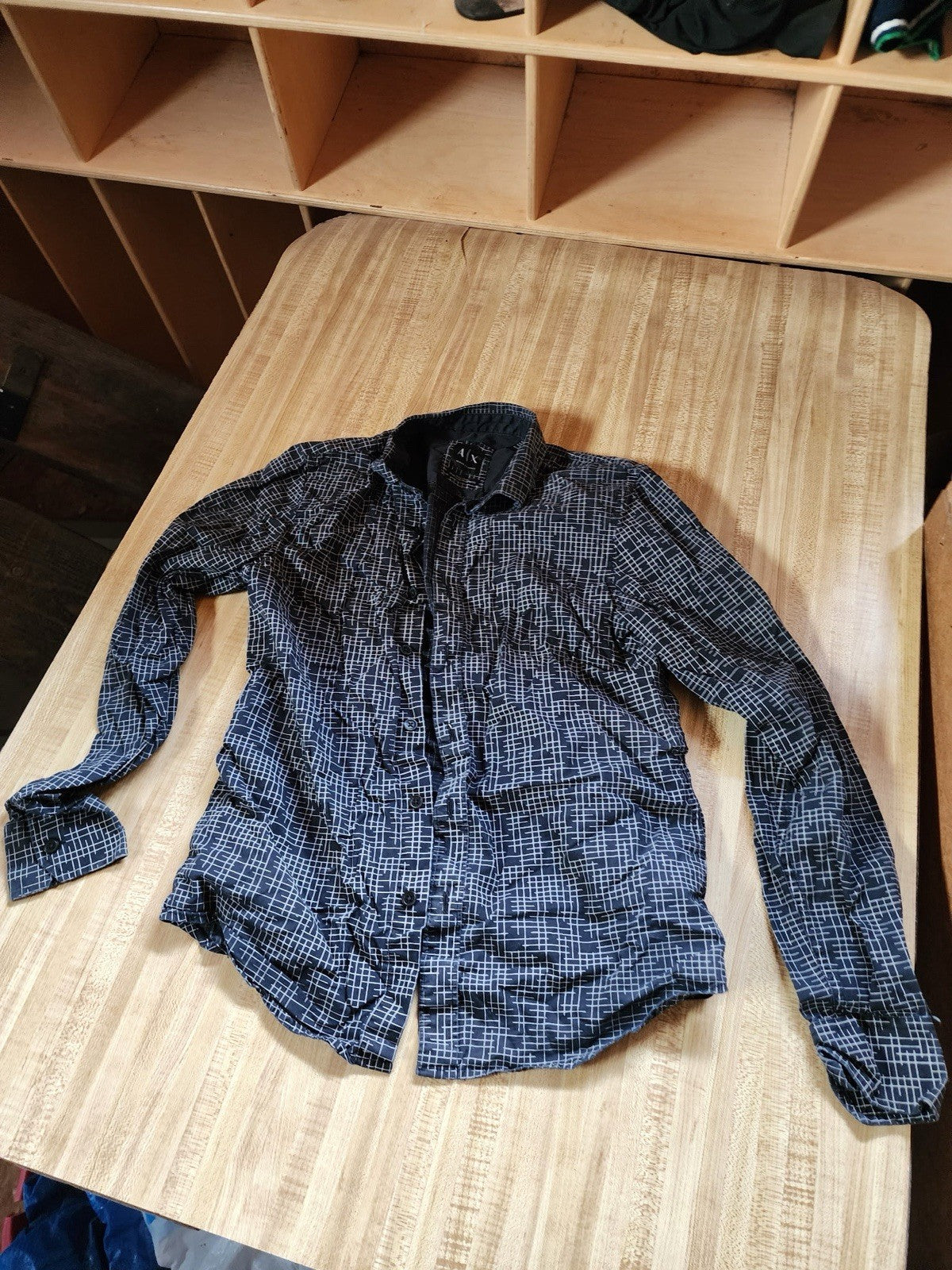 Armani Exchange Button Up XL