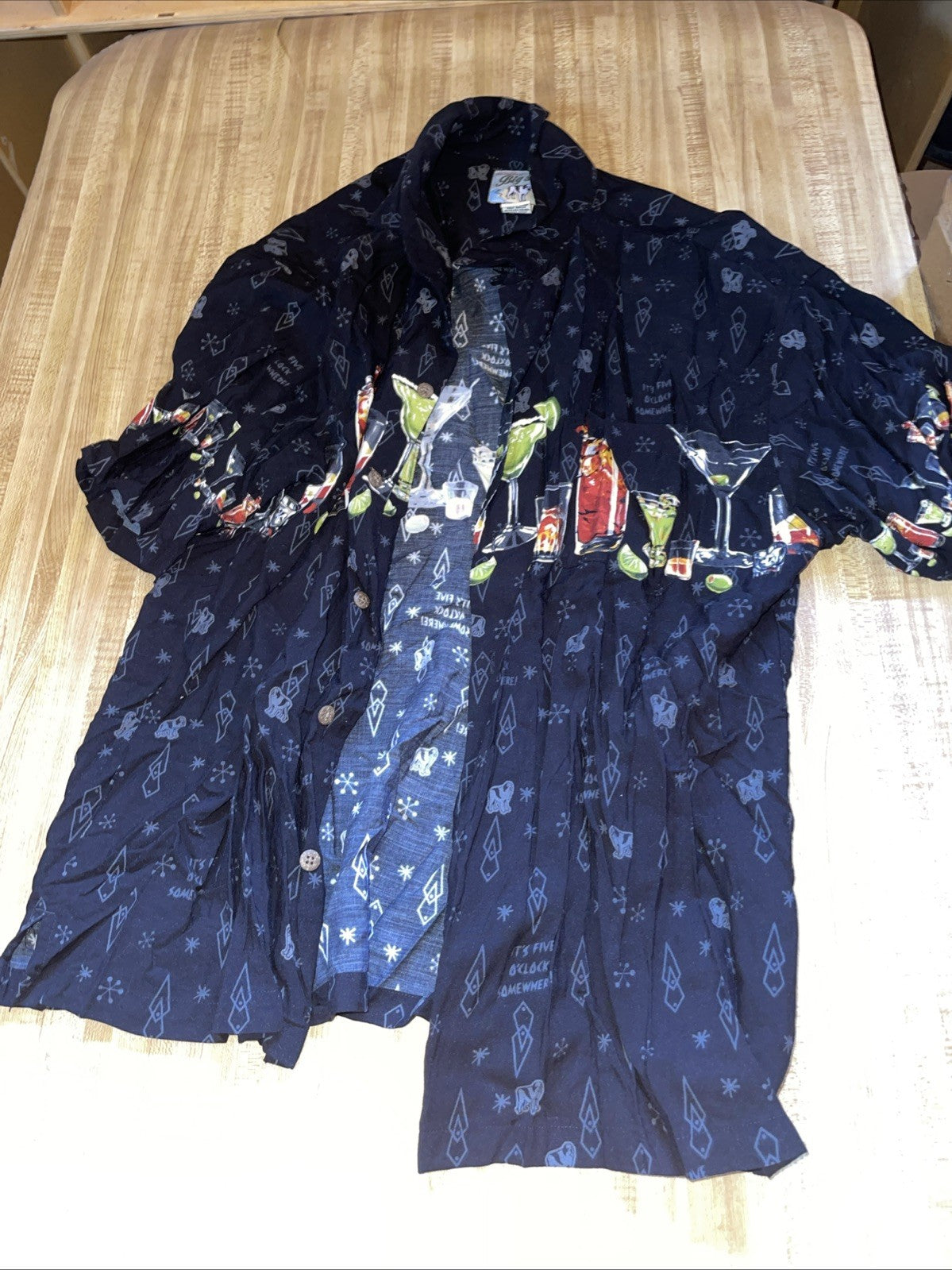 big dogs hawaiian shirt large