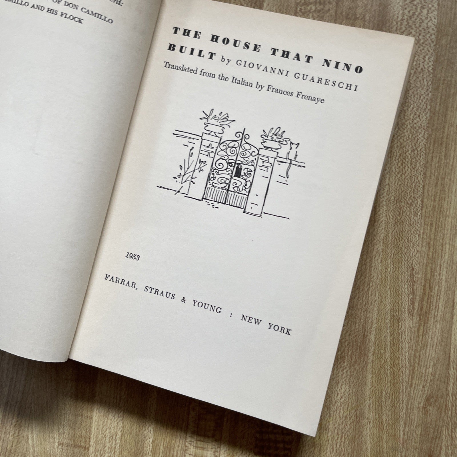 The House That Nino Built Hardcover 