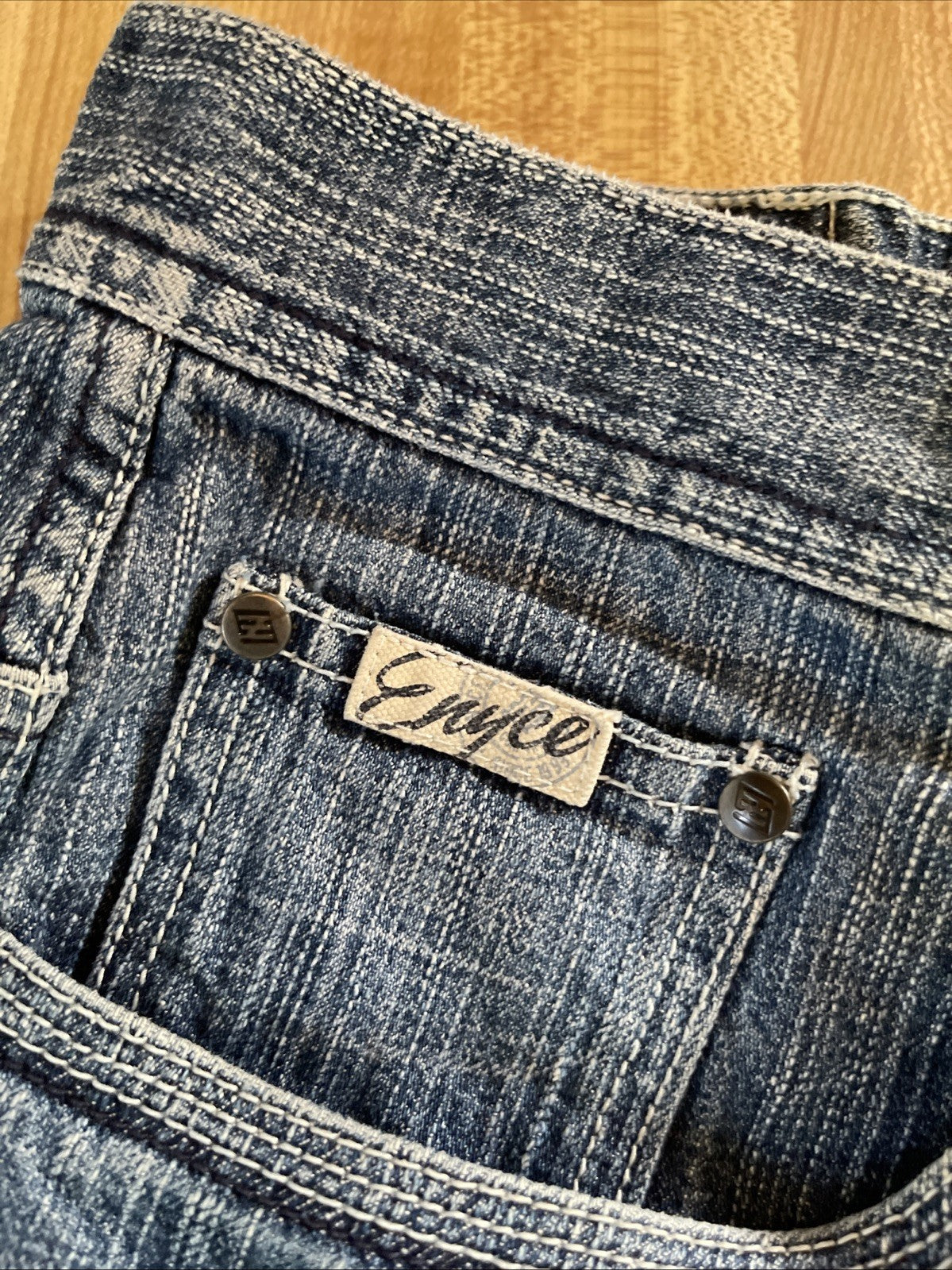 Enyce Jeans 38/34 Baggy Wide Leg Y2K Hiphop Streetwear 