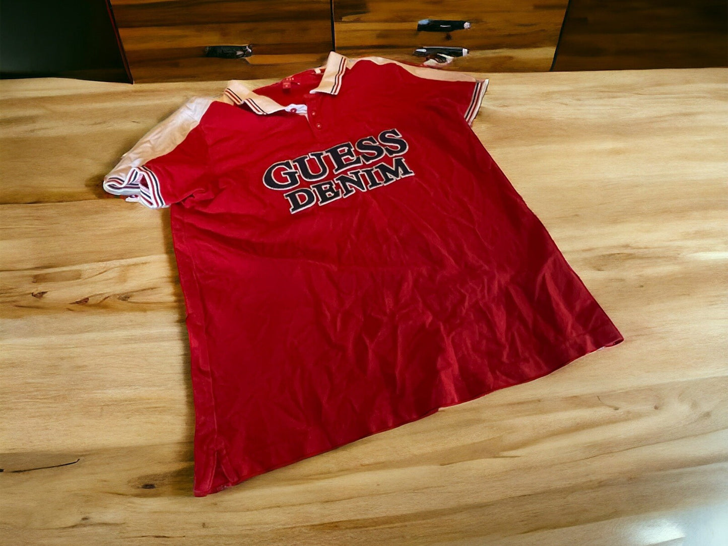 Guess Denim Polo Medium
