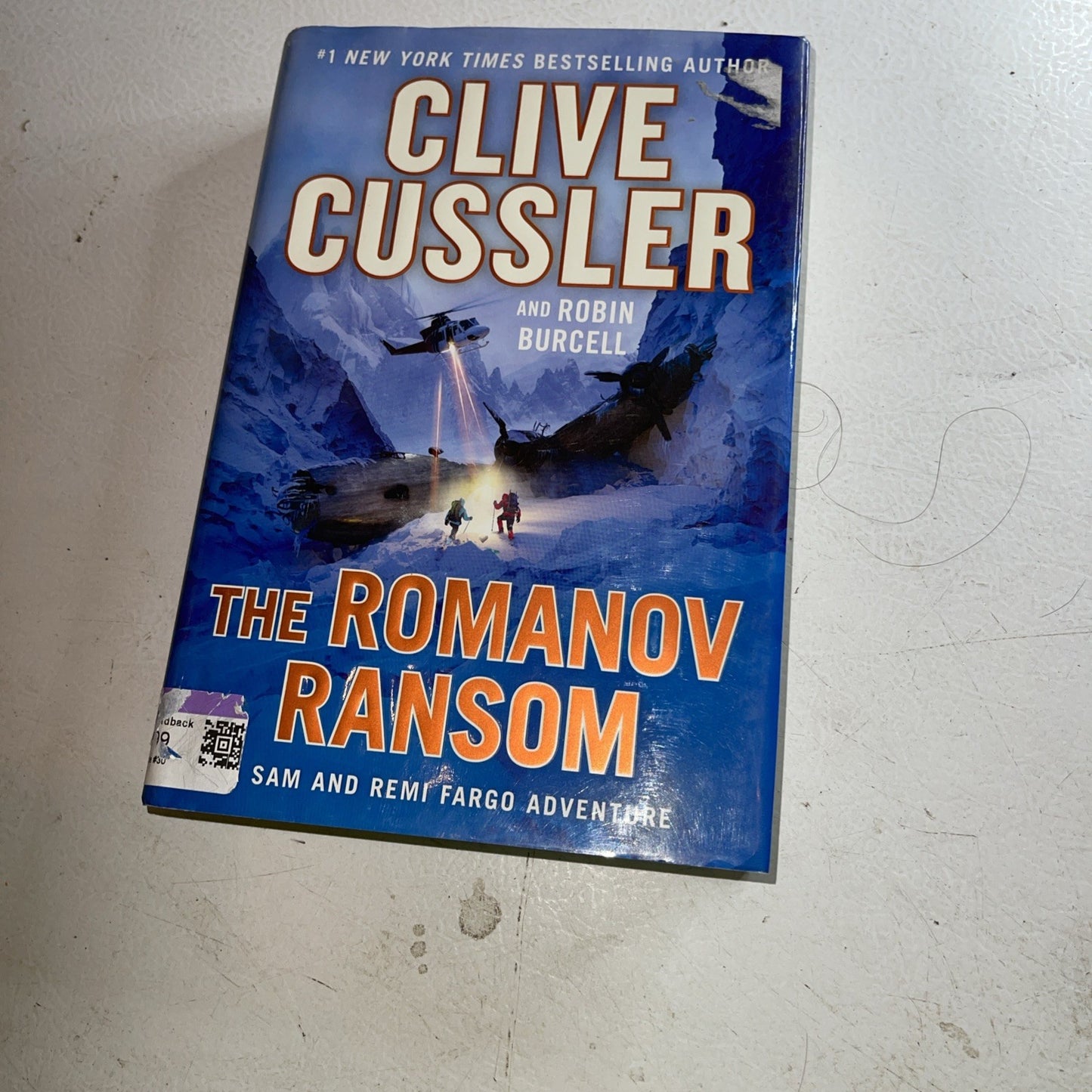 Romanov Ransom by Robin Burcell and Clive Cussler (2017, Hardcover)